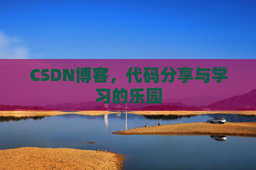 CSDN博客，代码分享与学习的乐园